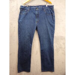 Carhartt Rugged Flex Relaxed Fit 5 Pocket Jeans Mens 41x31.5 Regular Blue Denim